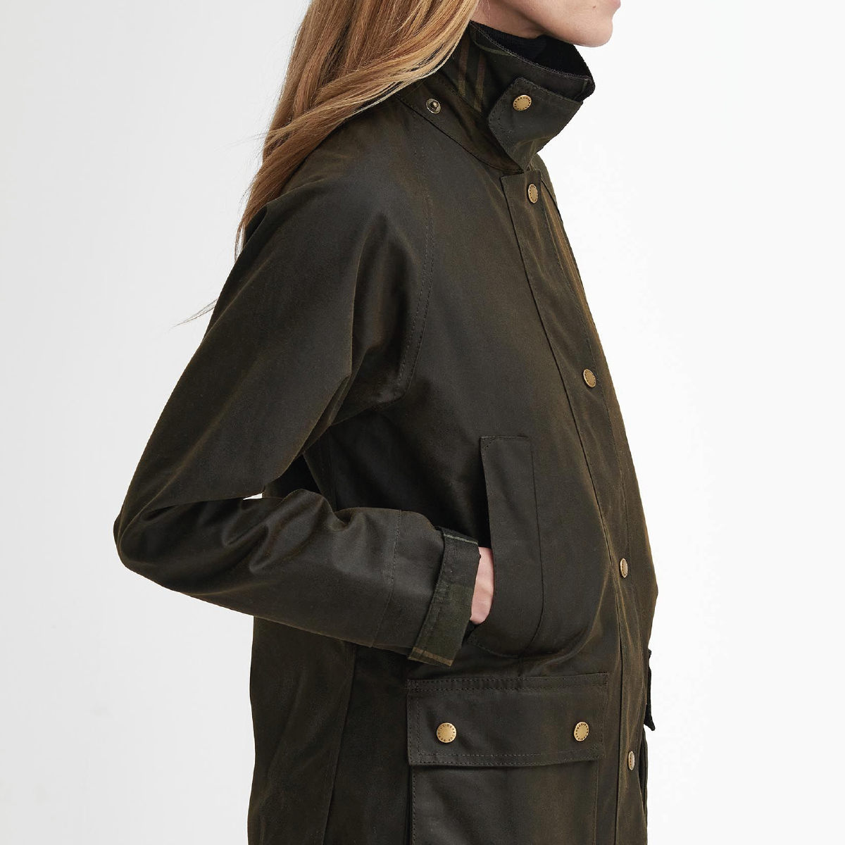 Acorn Wax Jacket Olive