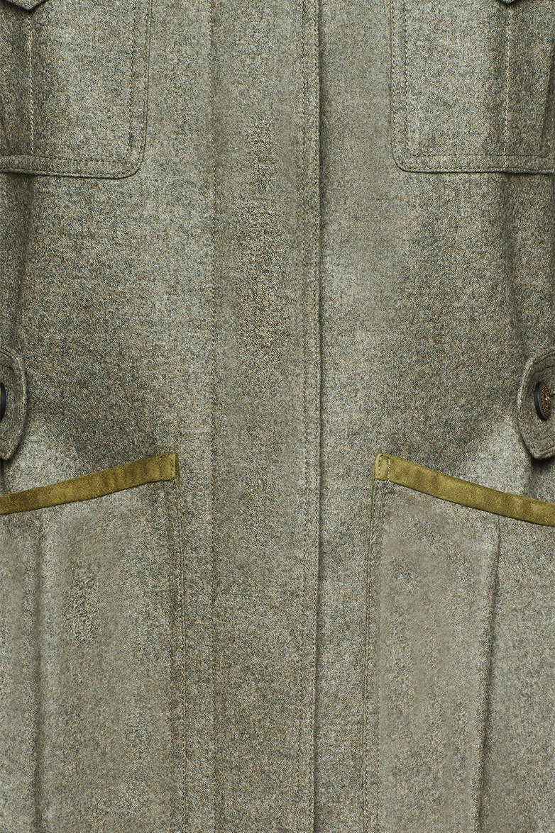 Gössl Loden Stalking Jacket Green-Black - detail