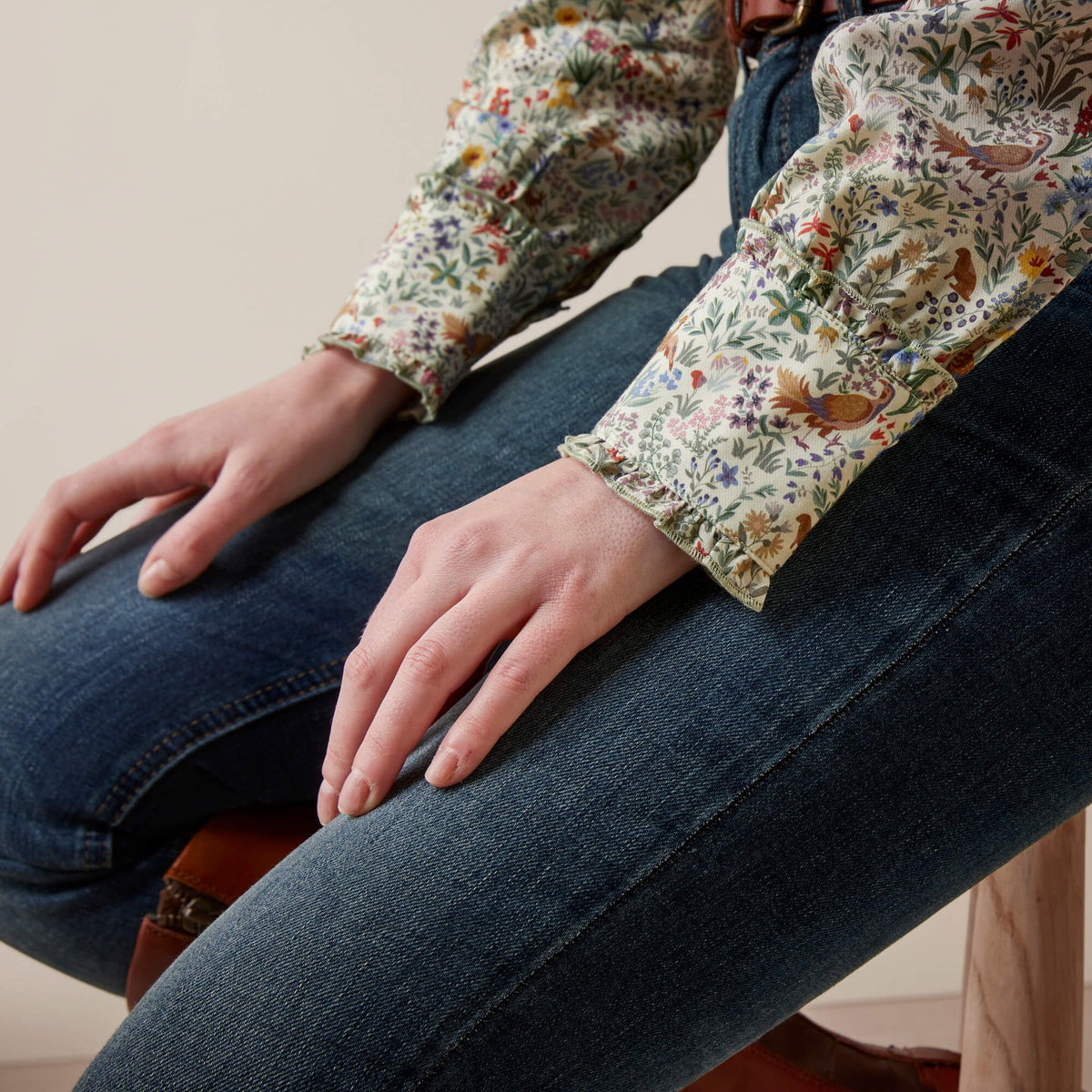 Clarion Shirt Bird Print