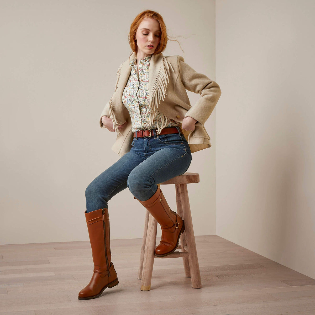 Clarion Shirt Bird Print