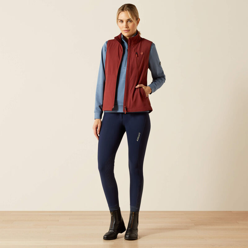 Rion StretchShell Insulated Gilet Madder Brown