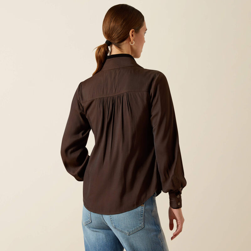 Kildwick Blouse Coffee Bean