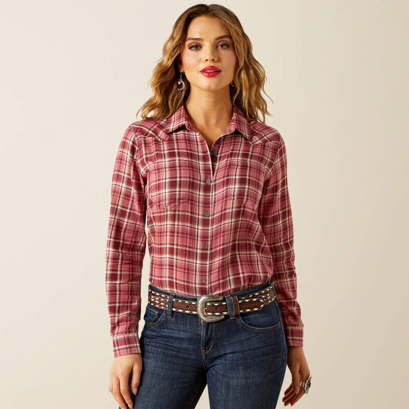 Billie Jean Western Shirt Sunkissed Plaid