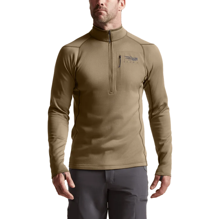 Core Midweight Zip-T Coyote