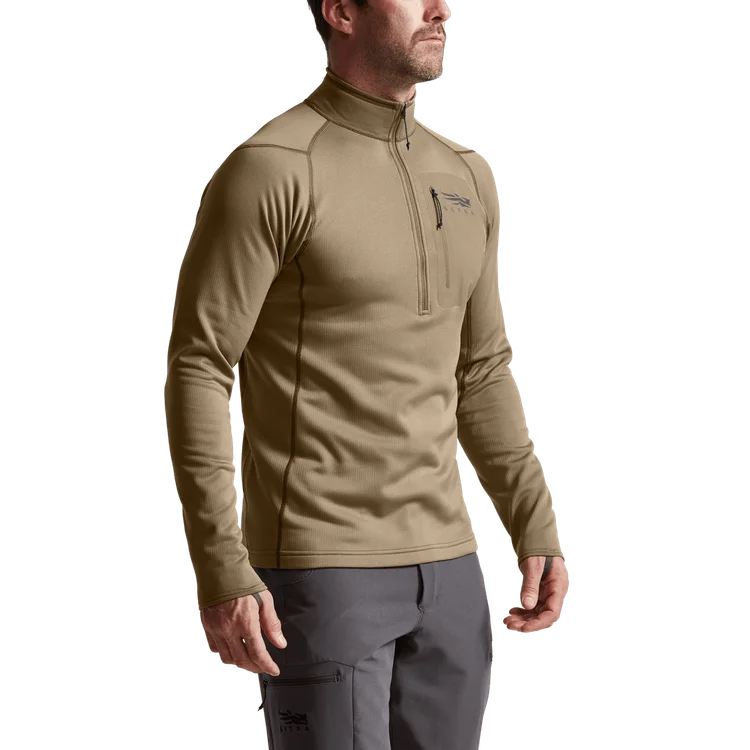 Core Midweight Zip-T Coyote