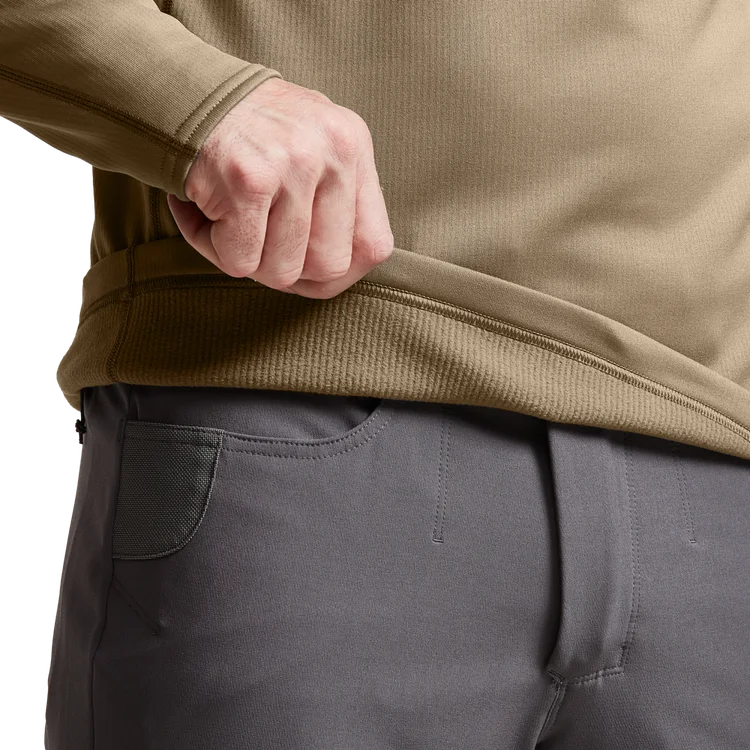 Core Midweight Zip-T Coyote