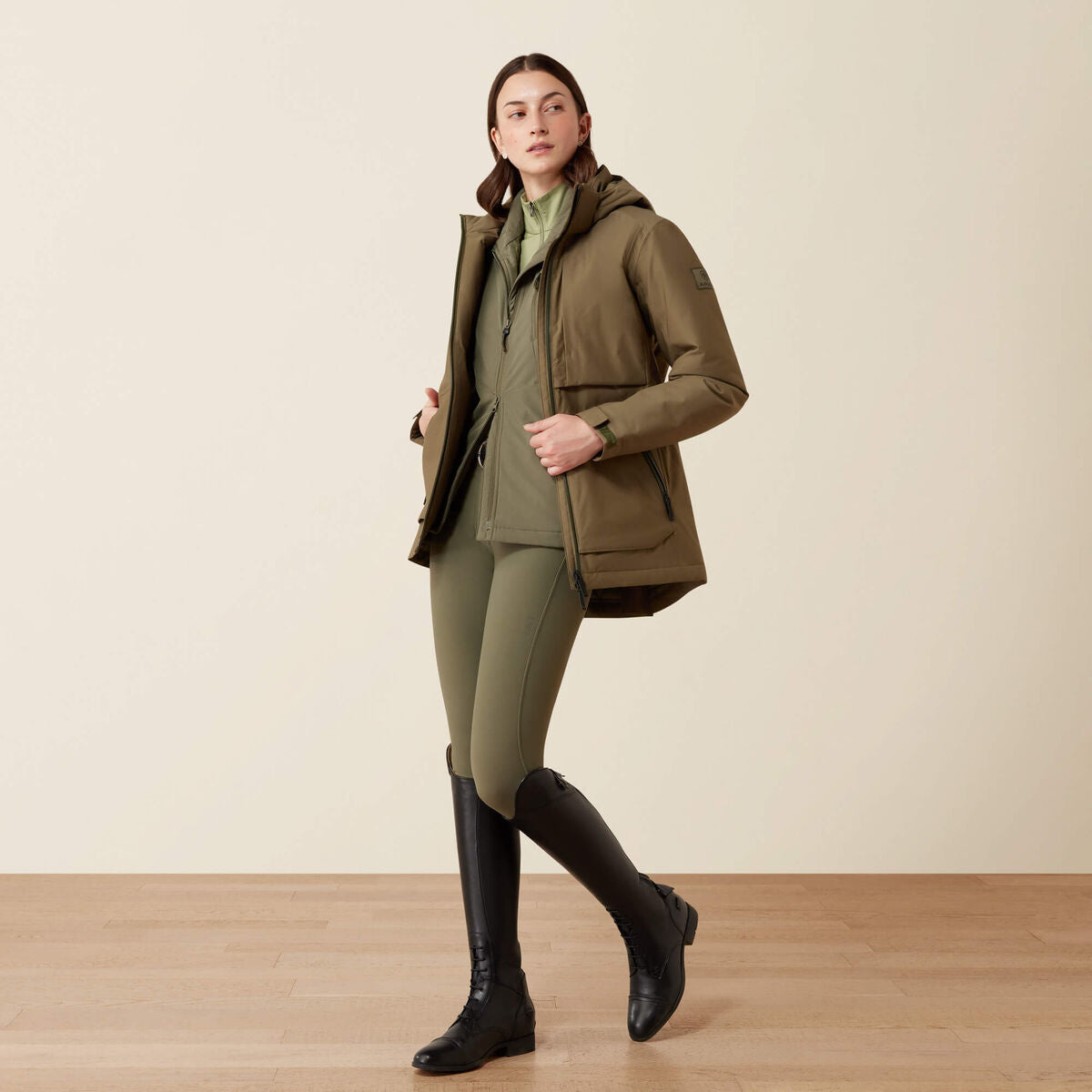 Ariat Outer Banks Waterproof Insulated Jacket Kalamata - full