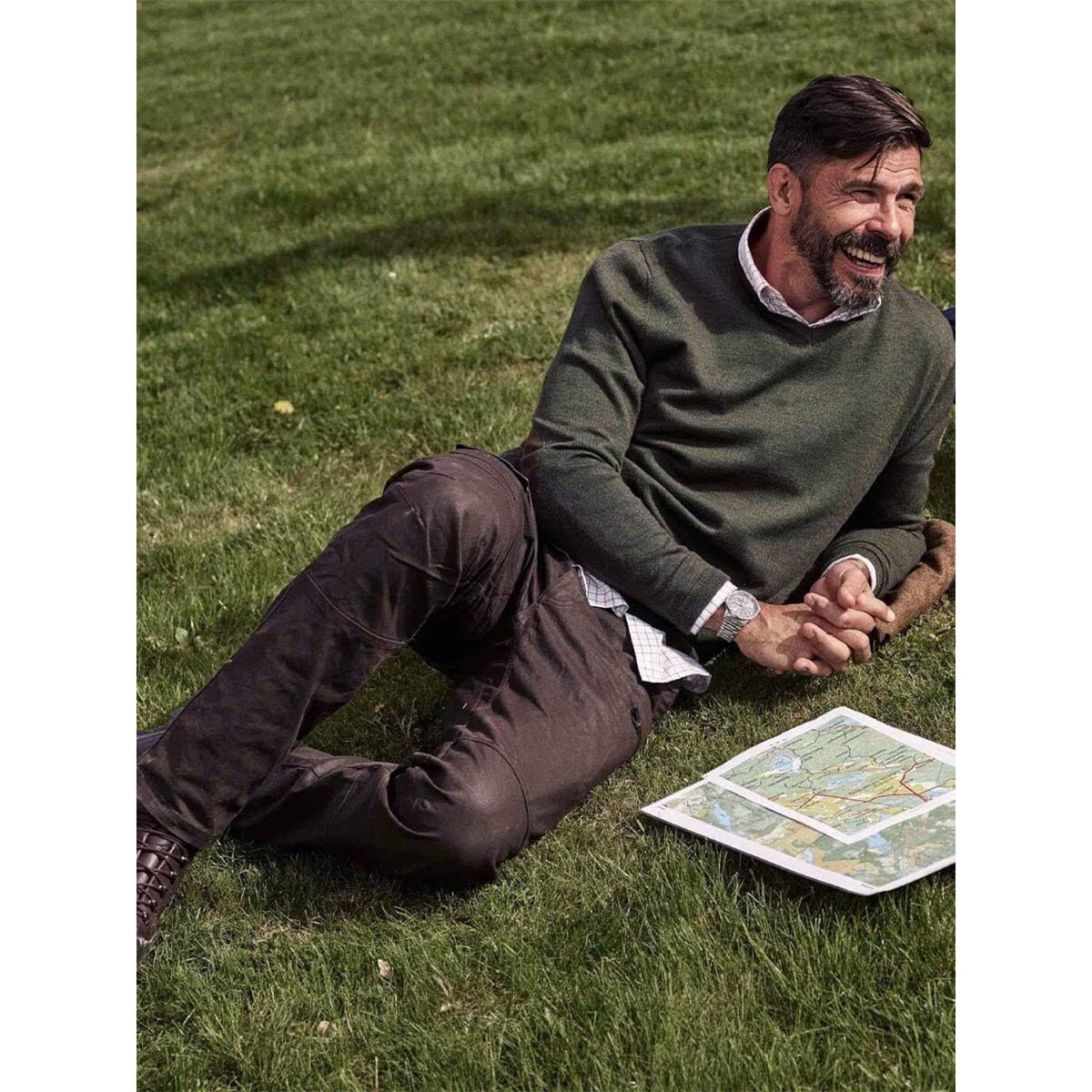 Vintage Pants Leather Brown