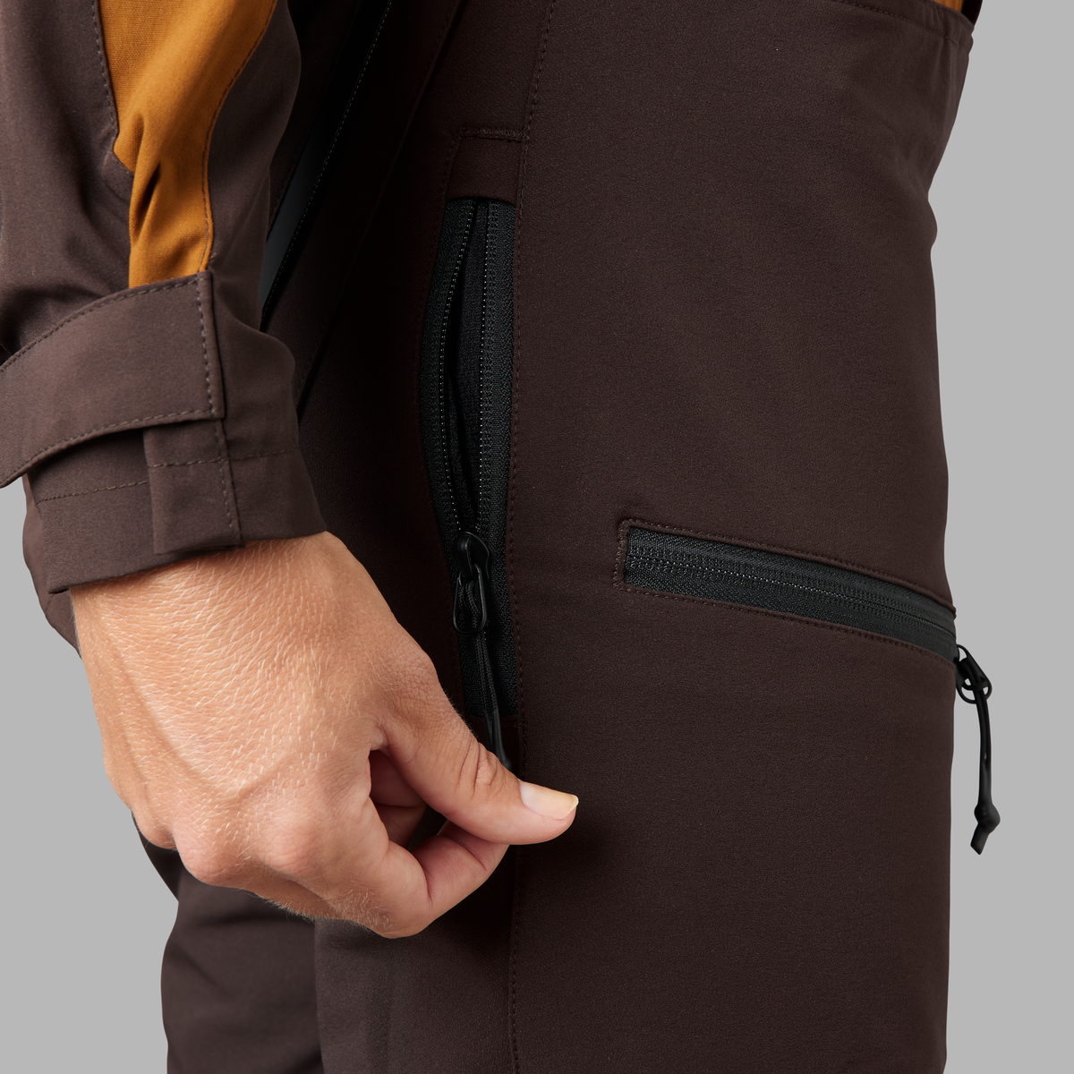 Dog Active Byxor Women Dark Brown