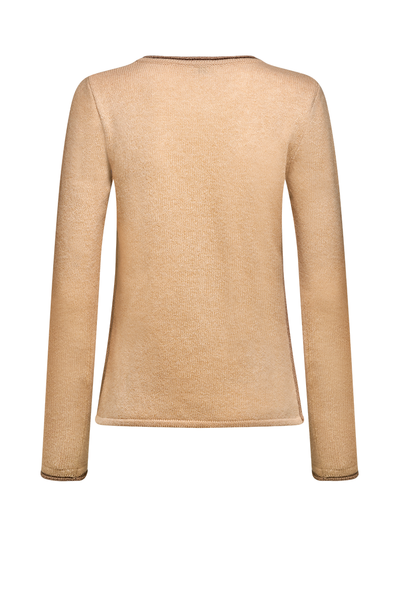 Gössl Double Eagle Knit Pullover Brass - detail