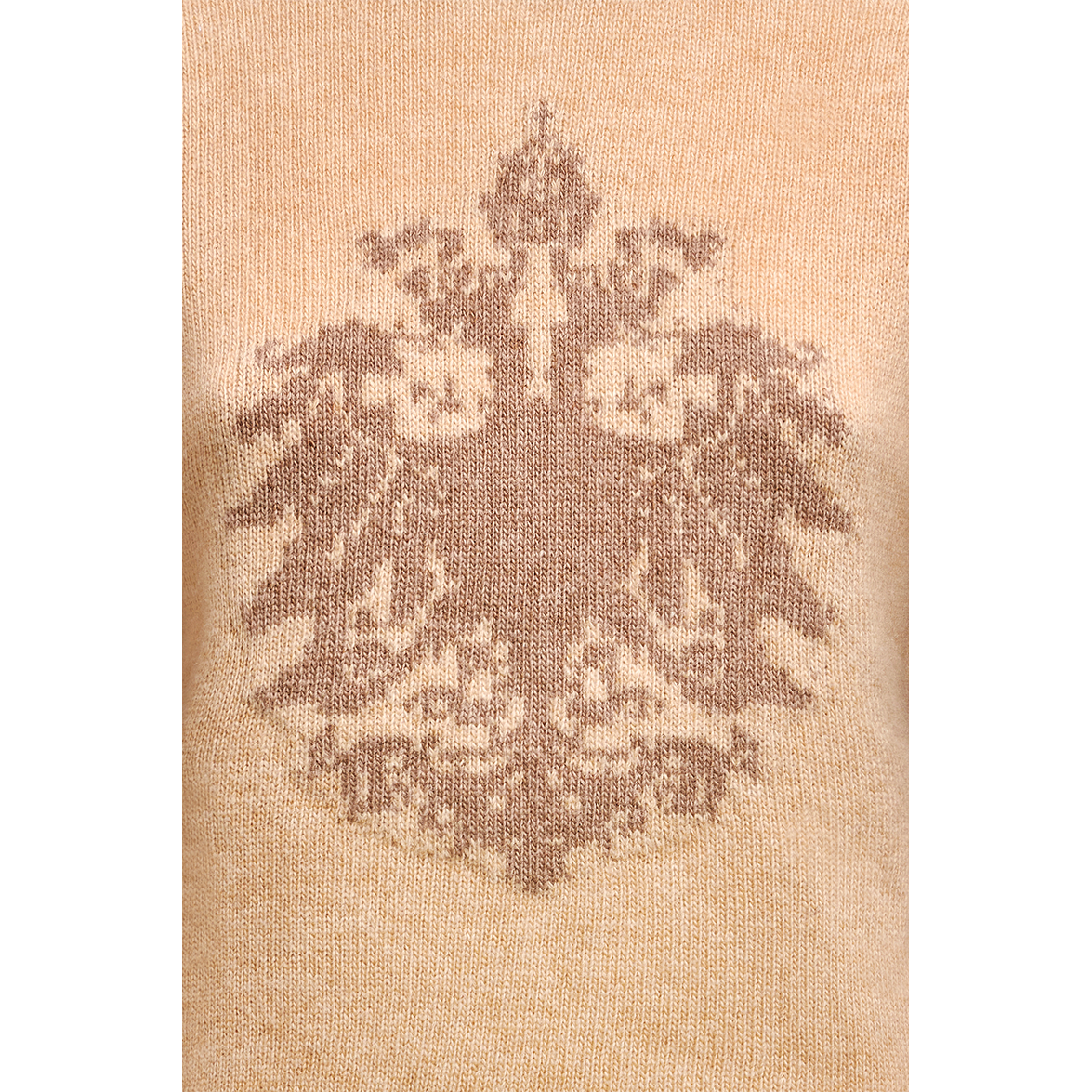 Gössl Double Eagle Knit Pullover Brass - detail