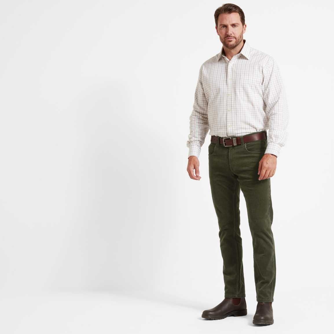 Camden Cord Trousers Forest