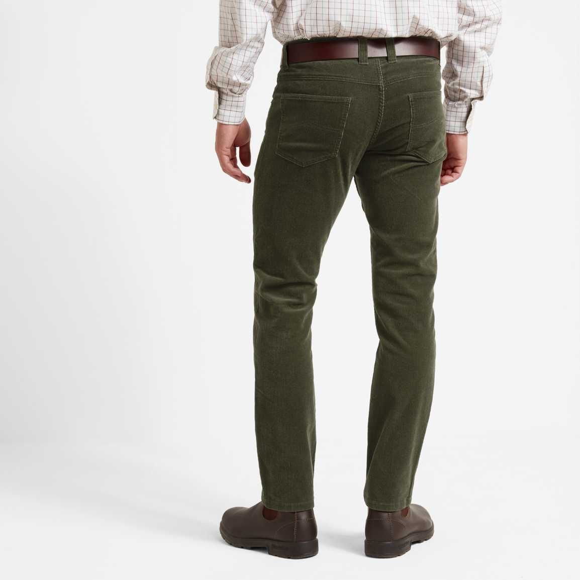 Camden Cord Trousers Forest