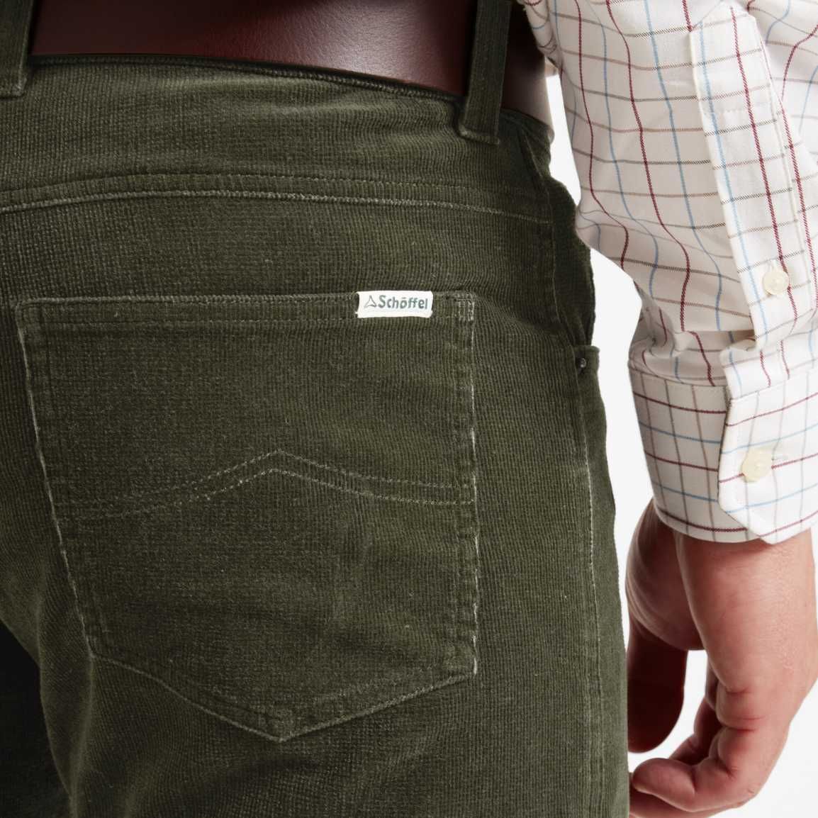 Camden Cord Trousers Forest