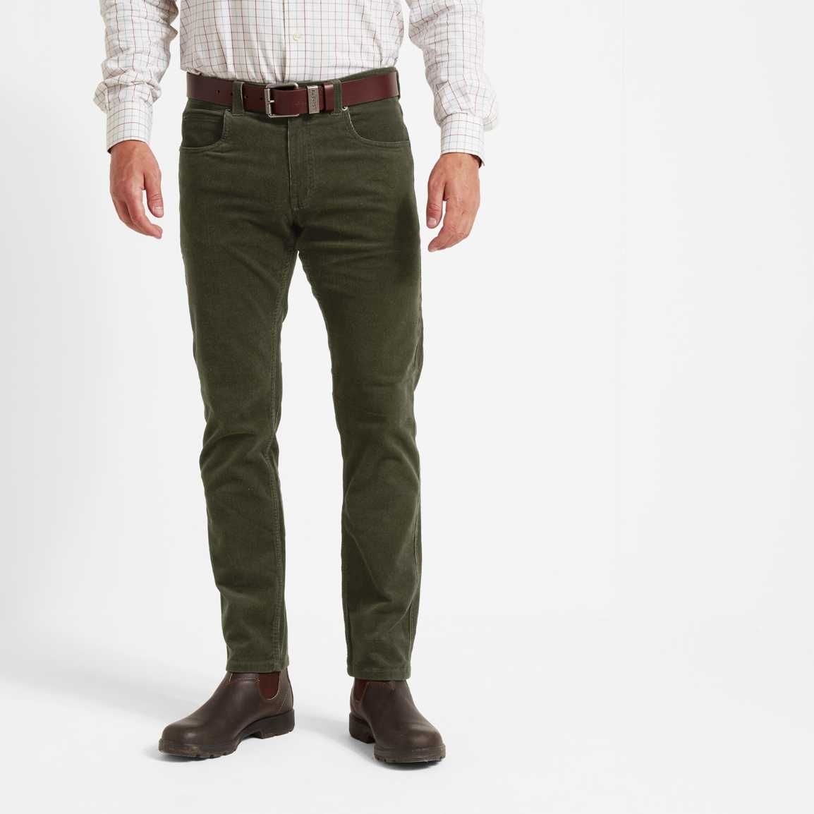 Camden Cord Trousers Forest