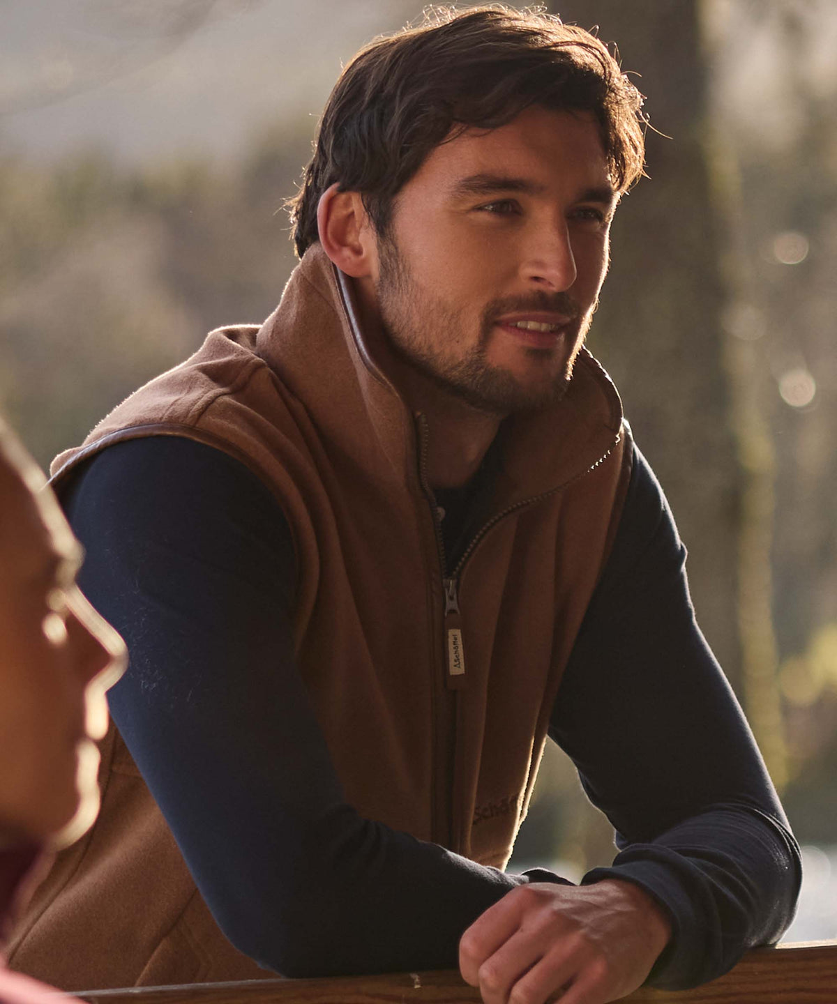 Schöffel Oakham Fleece Gillet Toffee – produktbild