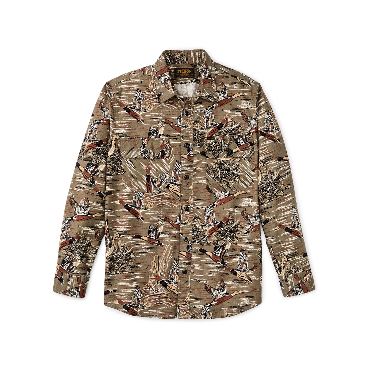 Field Flannel Shirt Marsh Mallards