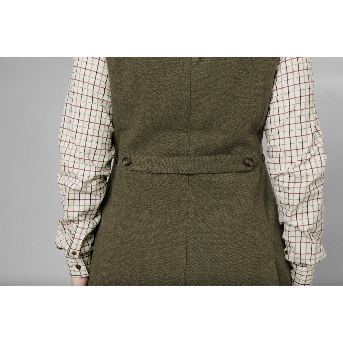 Hillside Harriet Vest Moss Green