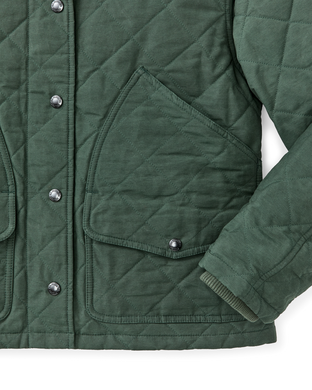 Women's Quilted Outfitter Jacket Deep Forest