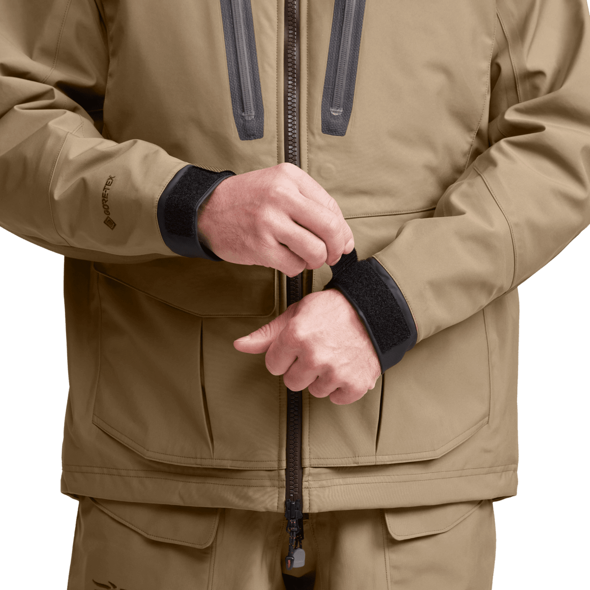 Sitka Gear Hudson Jacket Dirt - detail