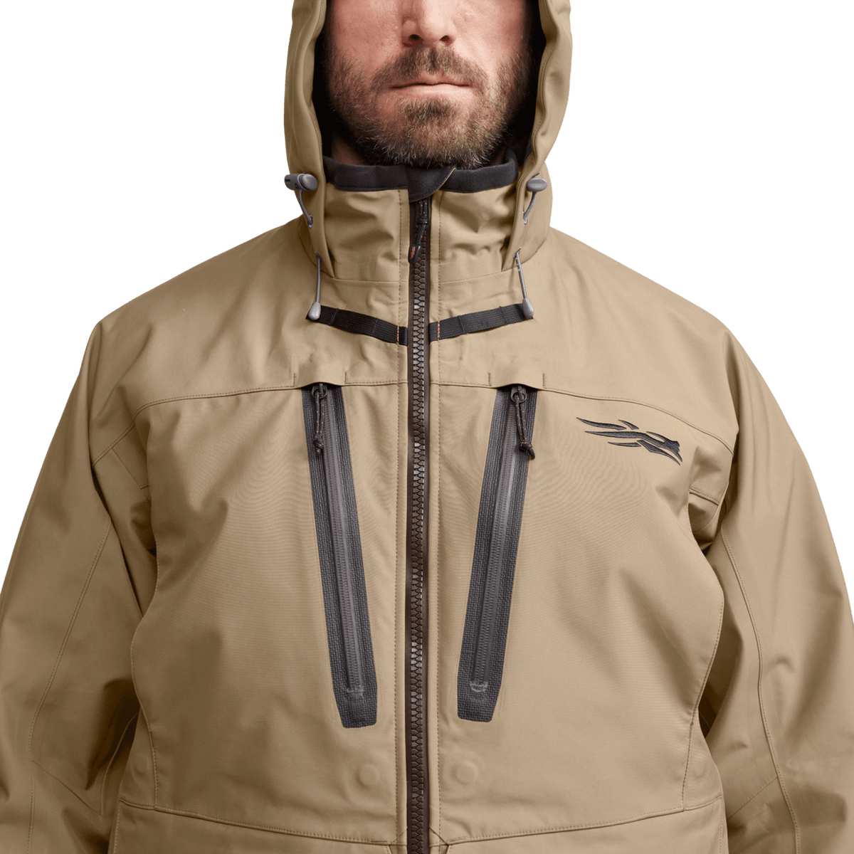 Sitka Gear Hudson Jacket Dirt - detail