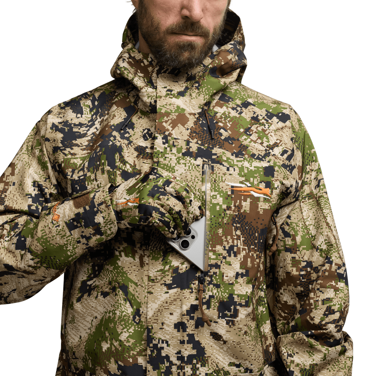 Sitka Gear Dew Point Pro Jacket Optifade Subalpine - detail