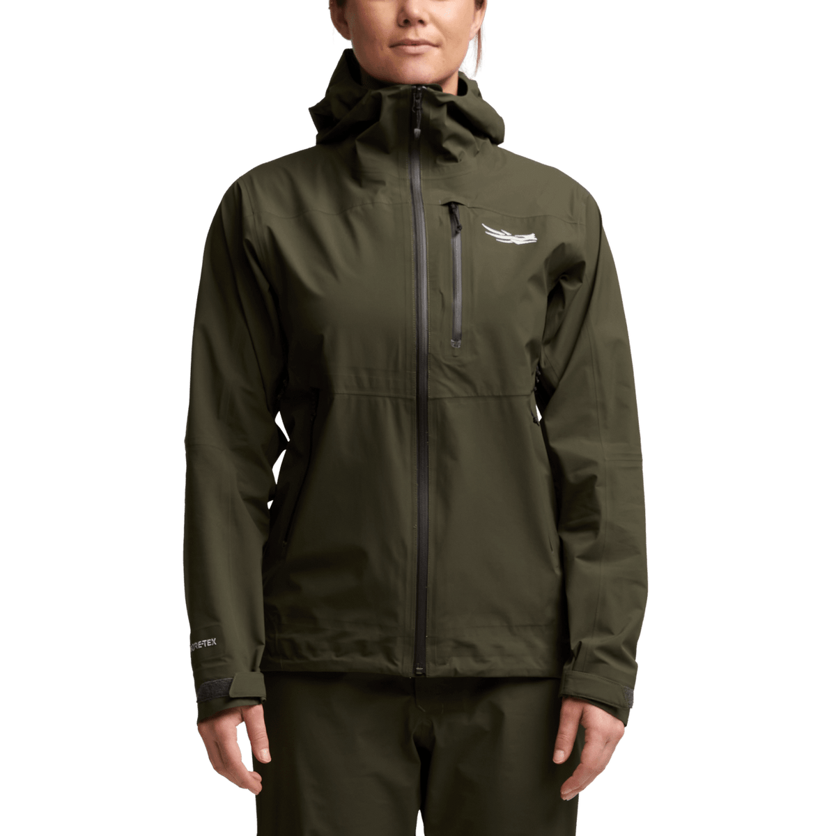 Women Dew Point Jacket Deep Lichen