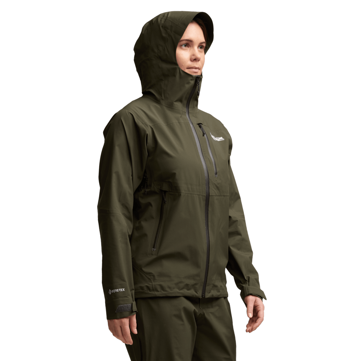 Women Dew Point Jacket Deep Lichen