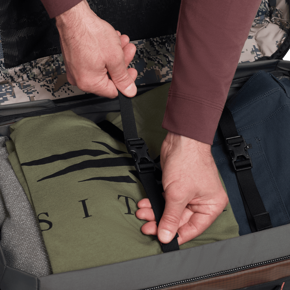 Sitka Gear Drifter Carry On 35L Coyote - detail