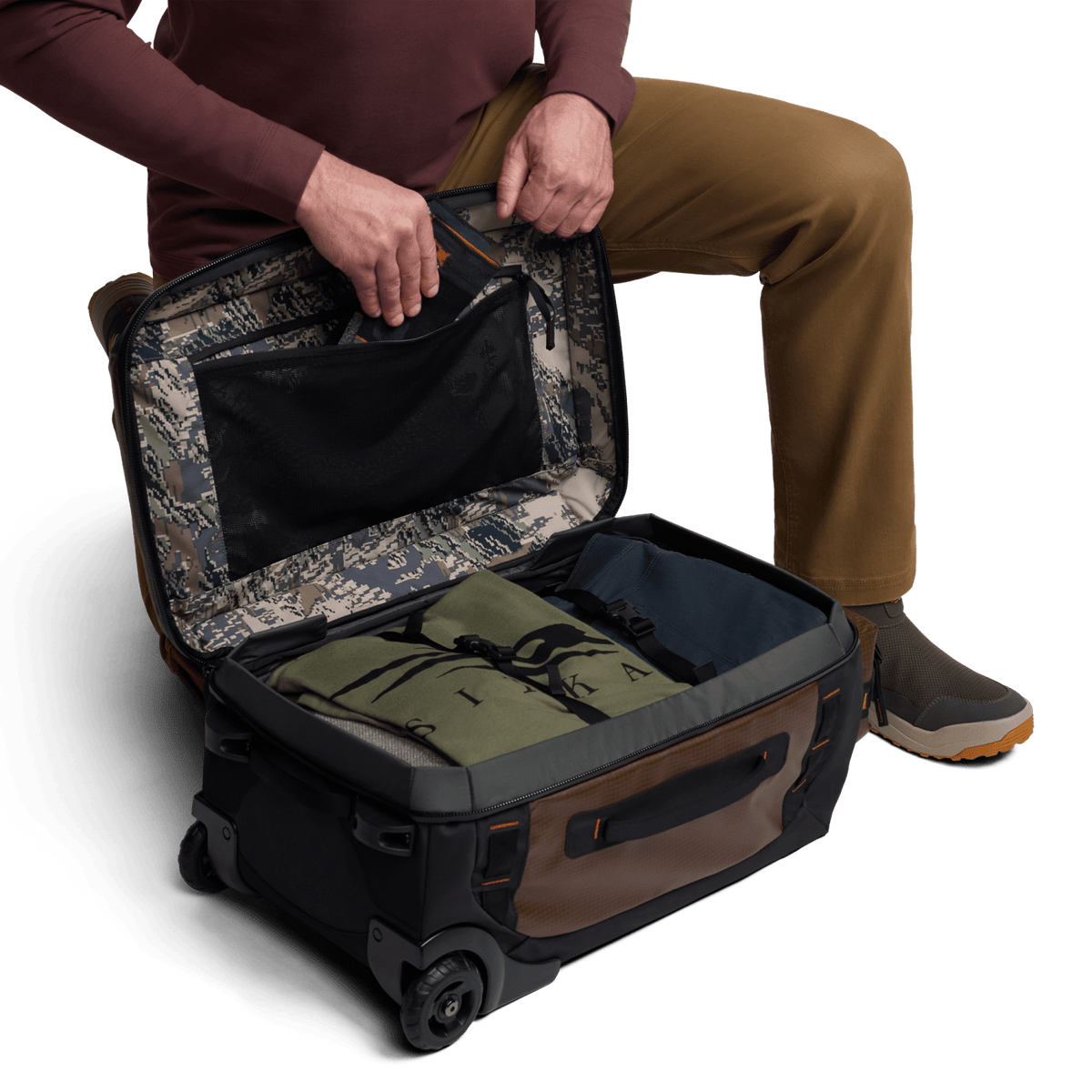 Sitka Gear Drifter Carry On 35L Coyote - detail