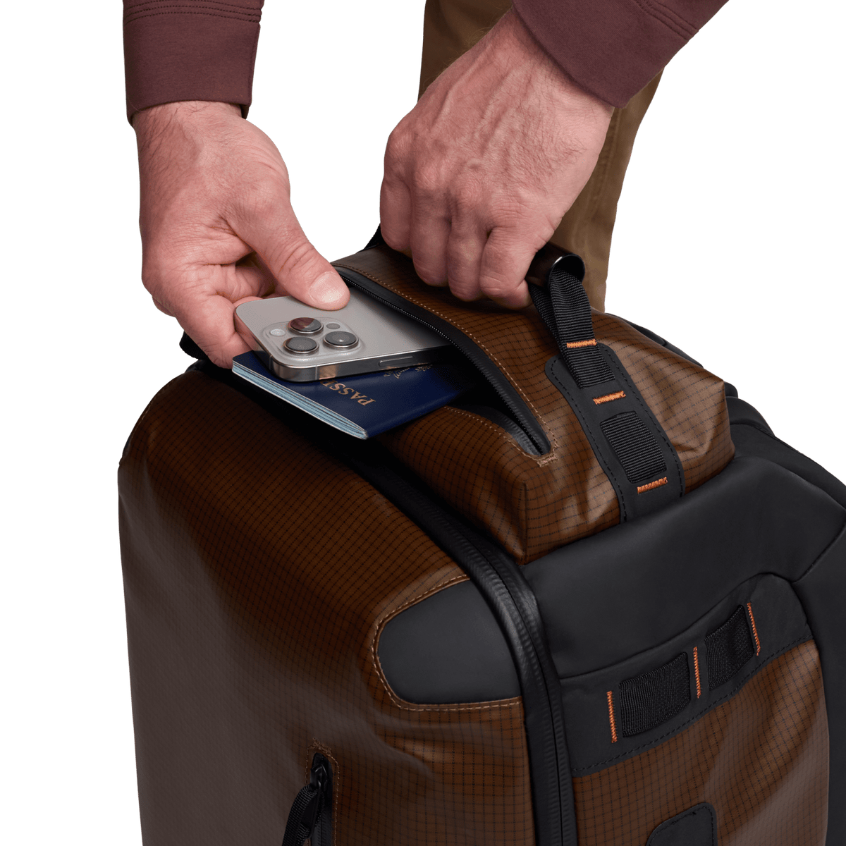 Sitka Gear Drifter Carry On 35L Coyote - detail