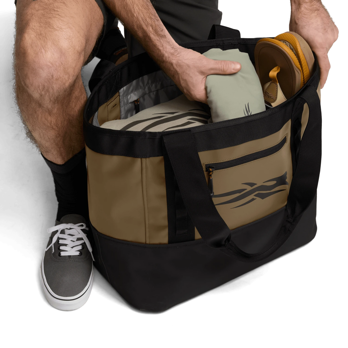Sitka Gear Drifter Tote 40L Coyote - detail