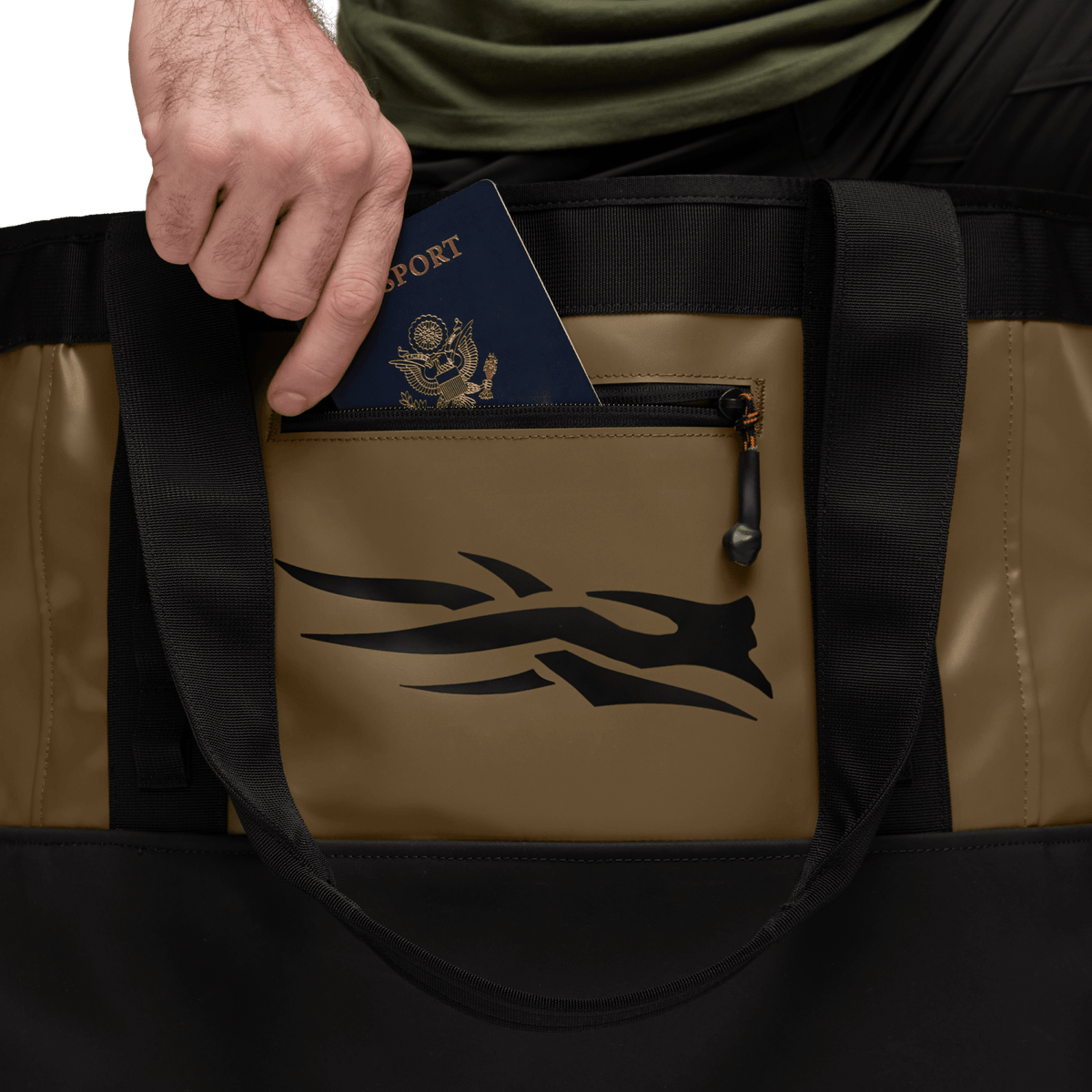 Sitka Gear Drifter Tote 40L Coyote - detail