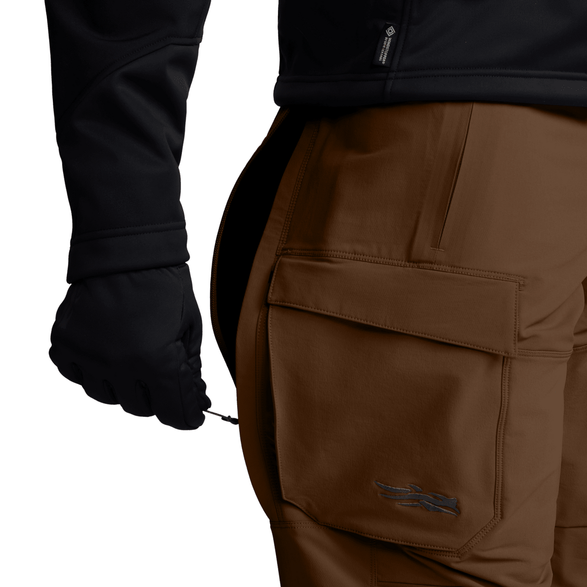 Sitka Gear Brush Pant Cattail Brown - detail