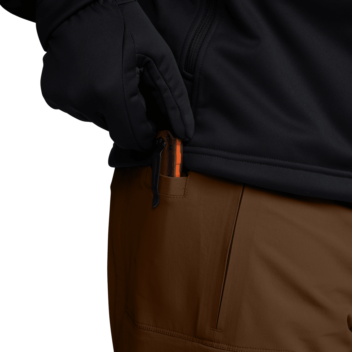 Sitka Gear Brush Pant Cattail Brown - detail