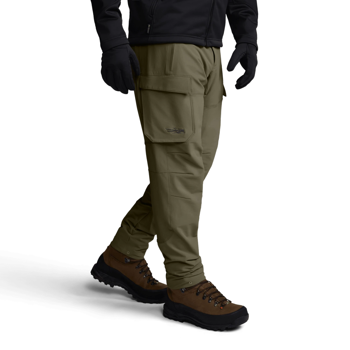 Sitka Gear Brush Pant Dark Green Sage - detail
