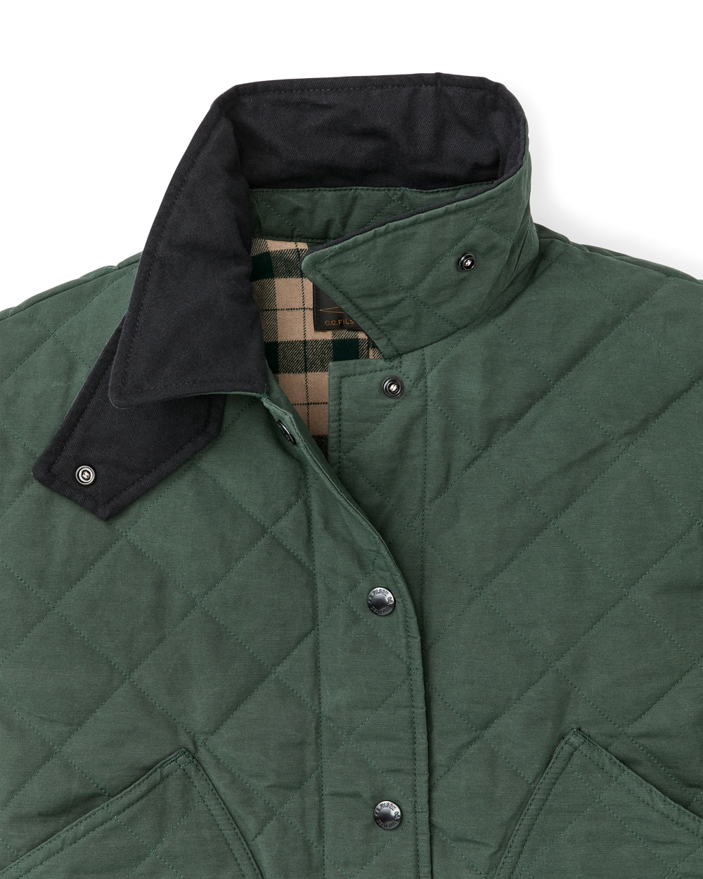 Women's Quilted Outfitter Jacket Deep Forest