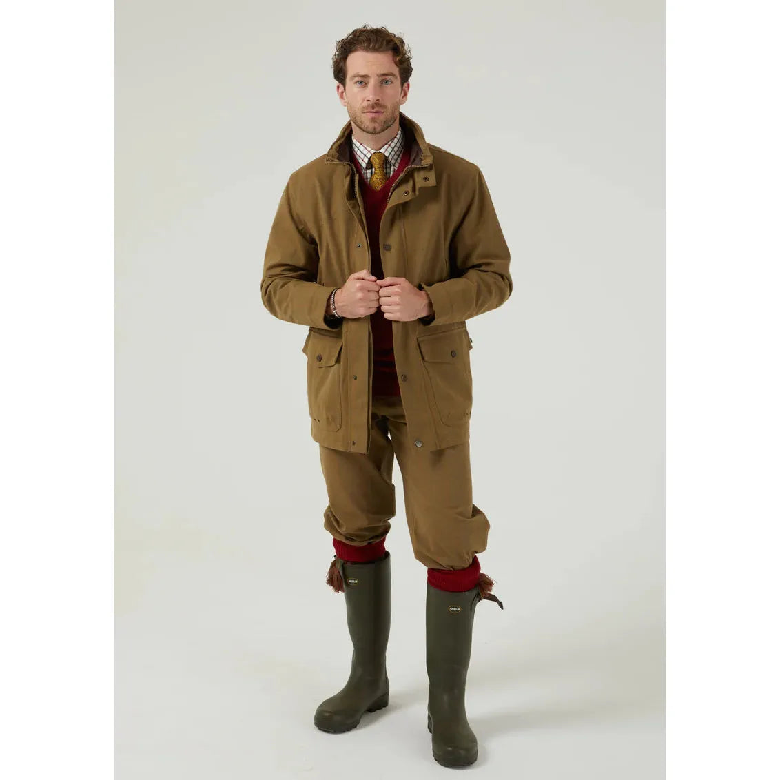Axford Field Coat Aspen