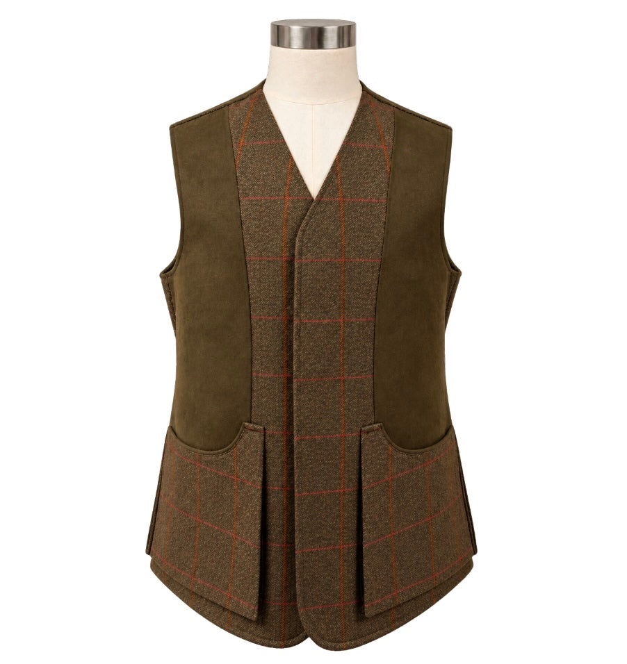 Skeet Tweed Shooting Vest – Ember Check