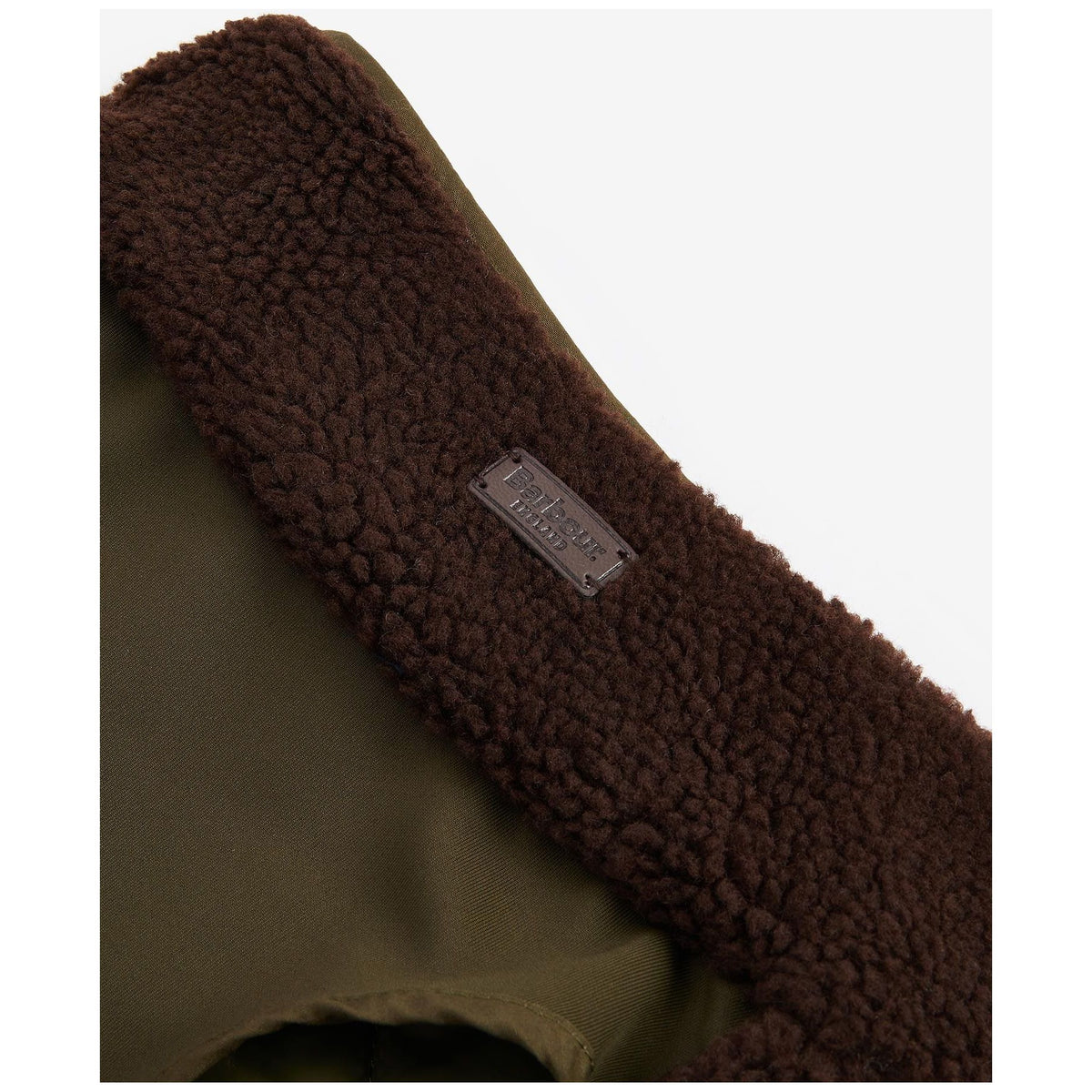 Reversible Quilted Dog Coat Olive