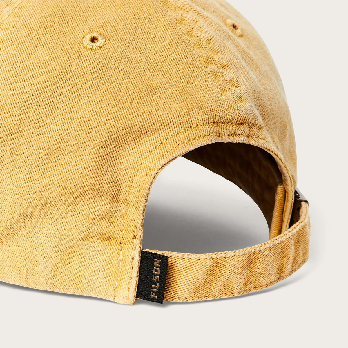 Washed Low-Profile Logger Cap Lemon Elk