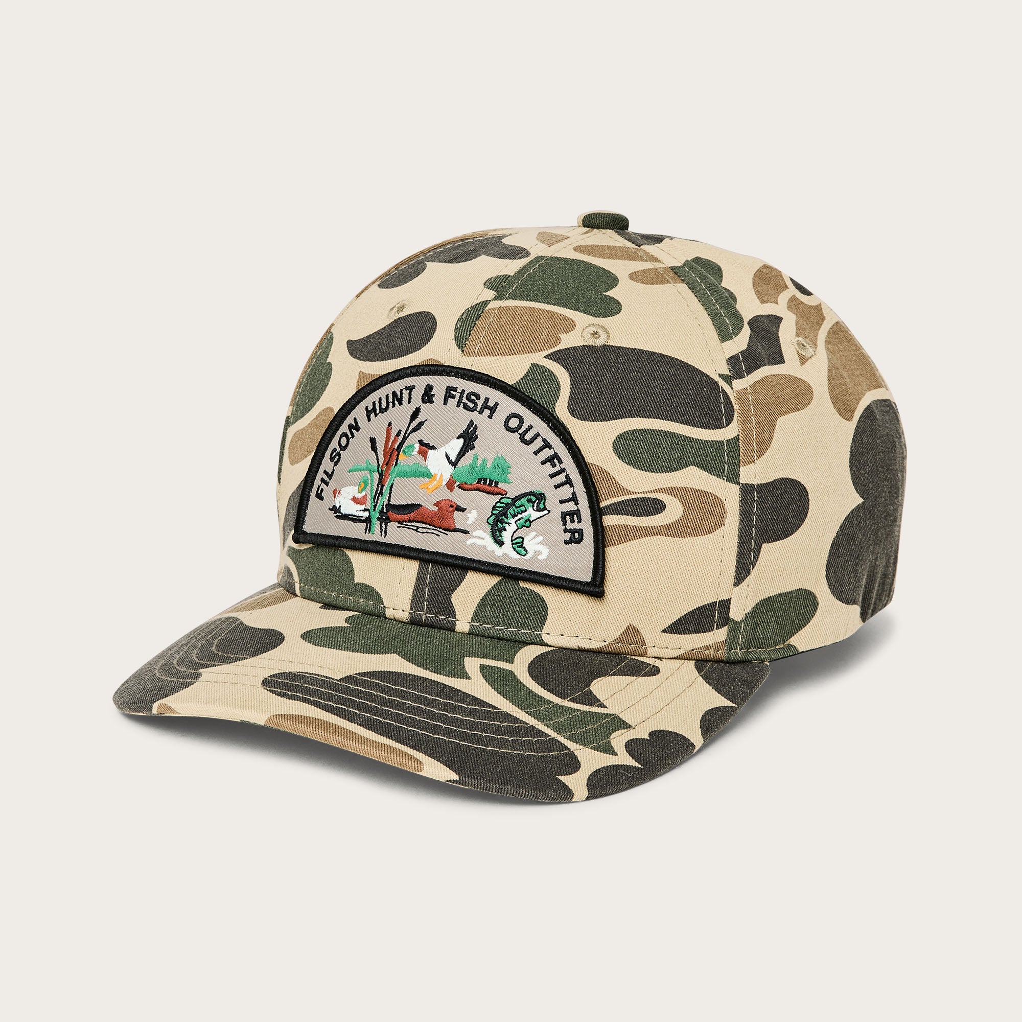 Logger Cap Tan Camo - Hunt Fish