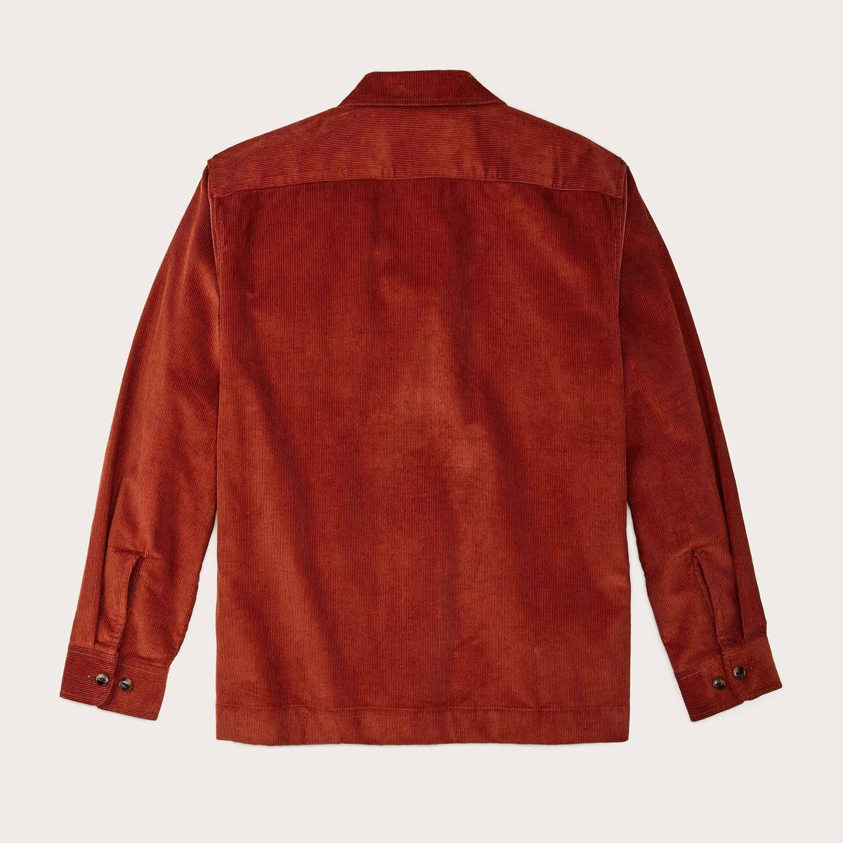 Corduroy Camp Shirt Rust