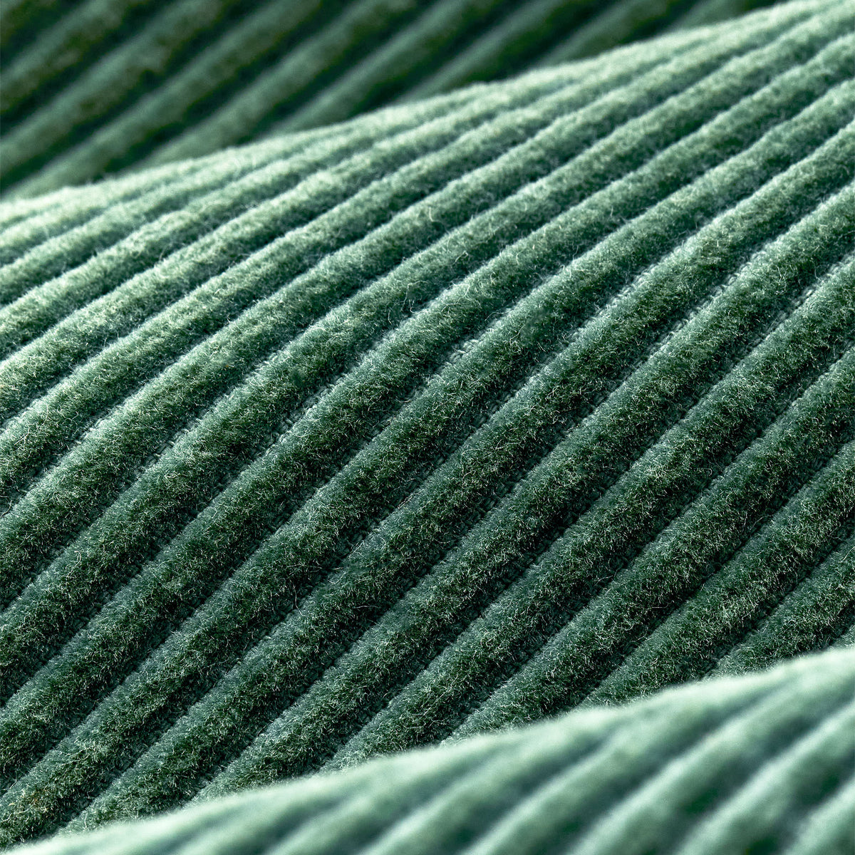 6-Wale Corduroy Shirt Seabed Green