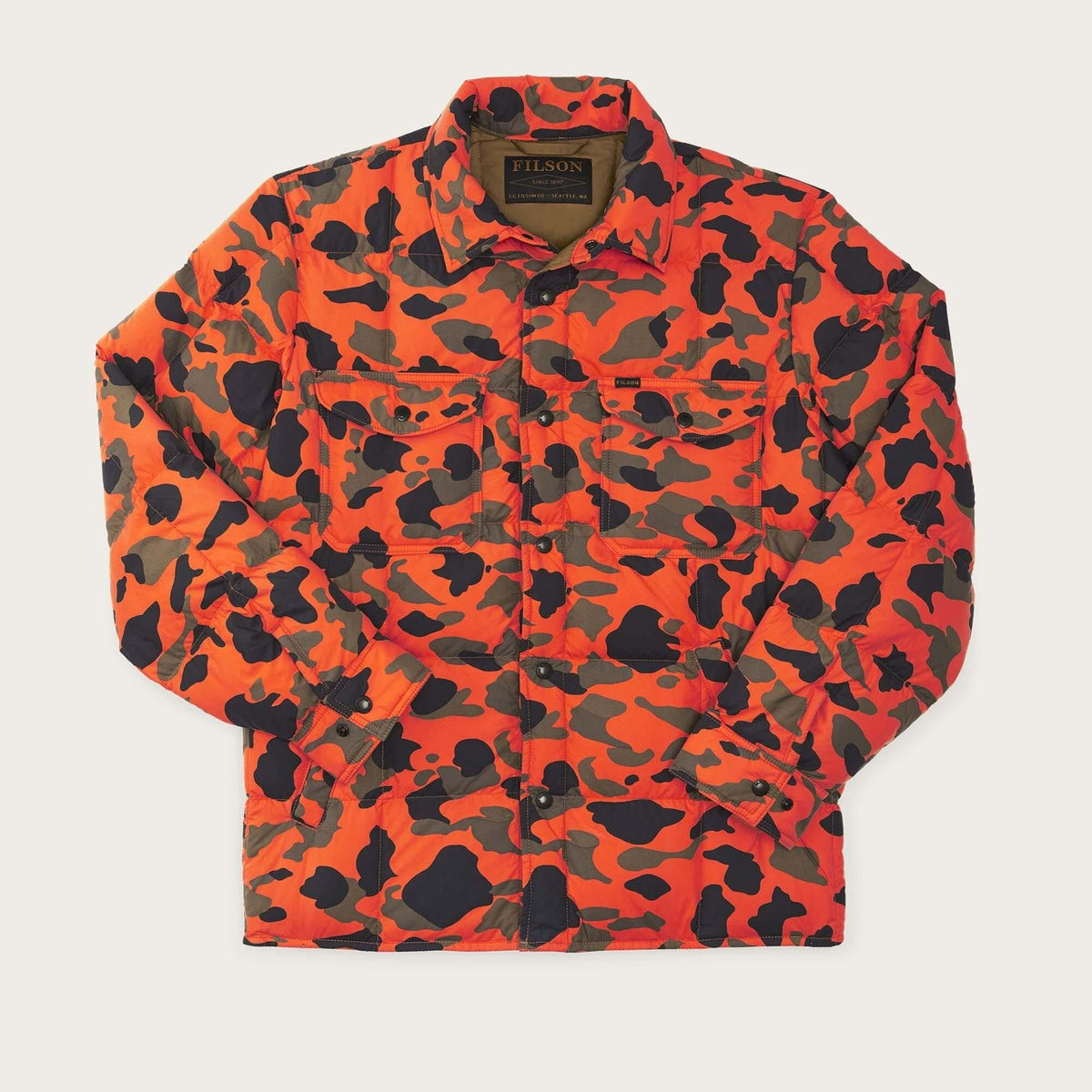 Lightweight Down Jac-Shirt Flame Camo
