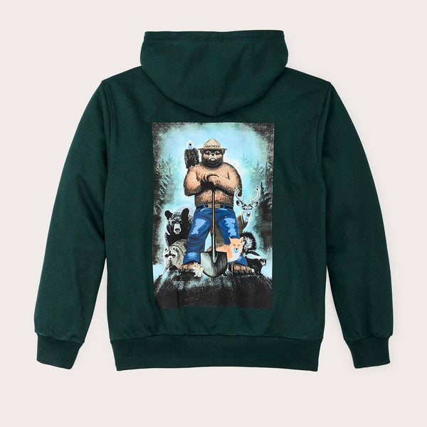Smokey Bear Prospector Hoodie Ponderosa Pine Huntway