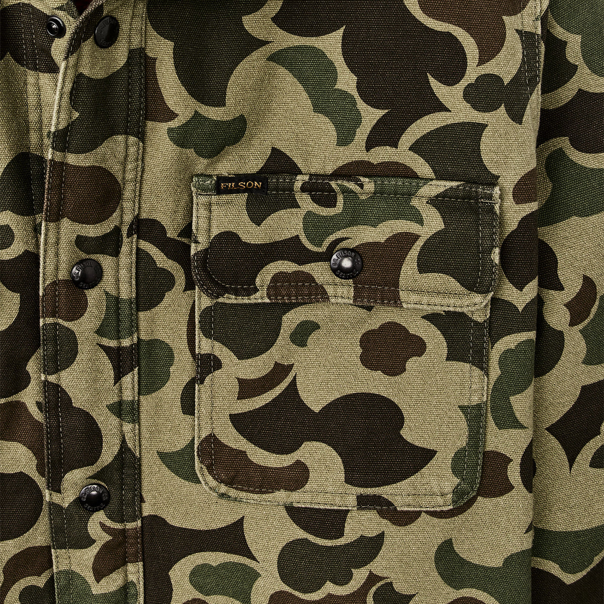 Fleece Lined Jac Shirt Shrub Camo