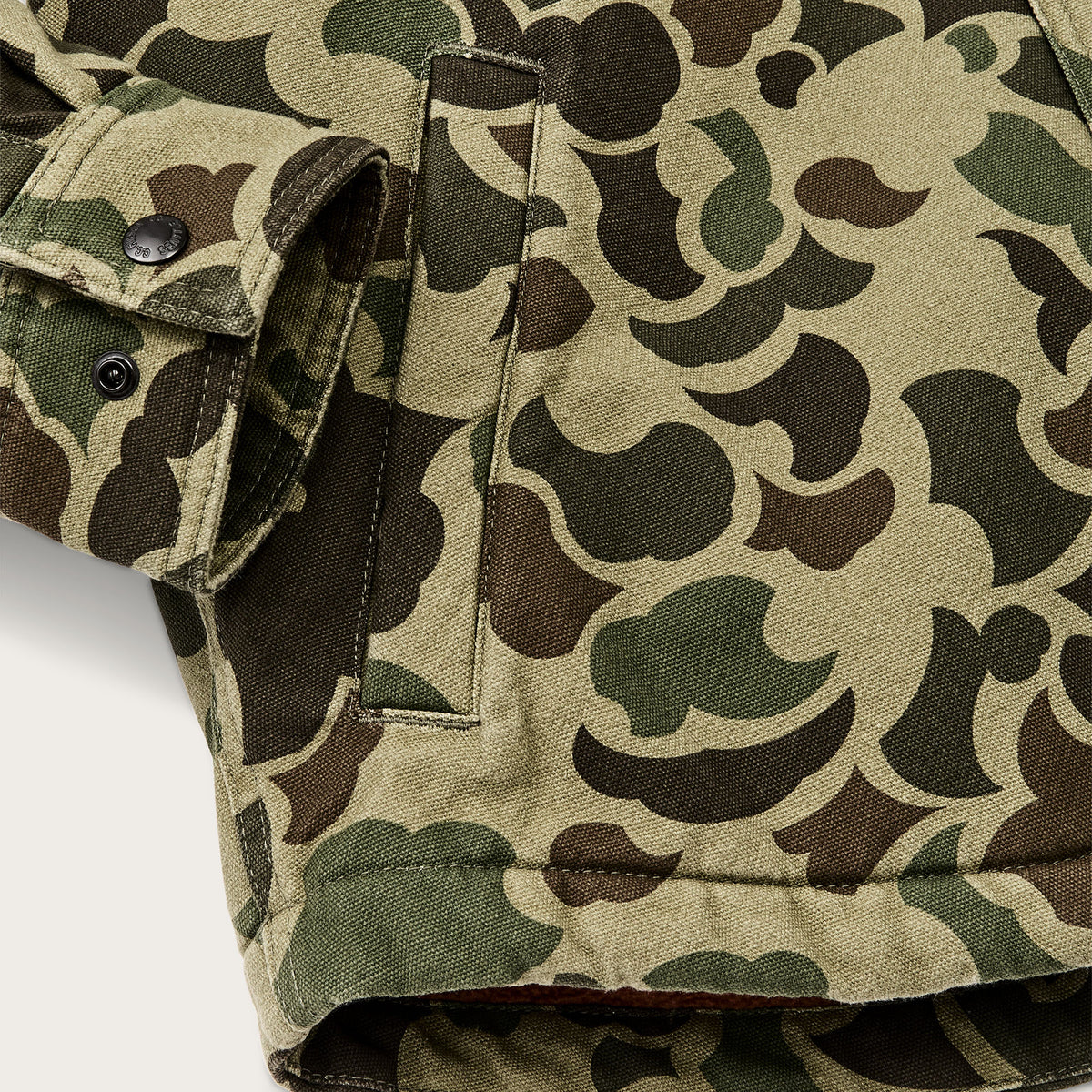 Fleece Lined Jac Shirt Shrub Camo