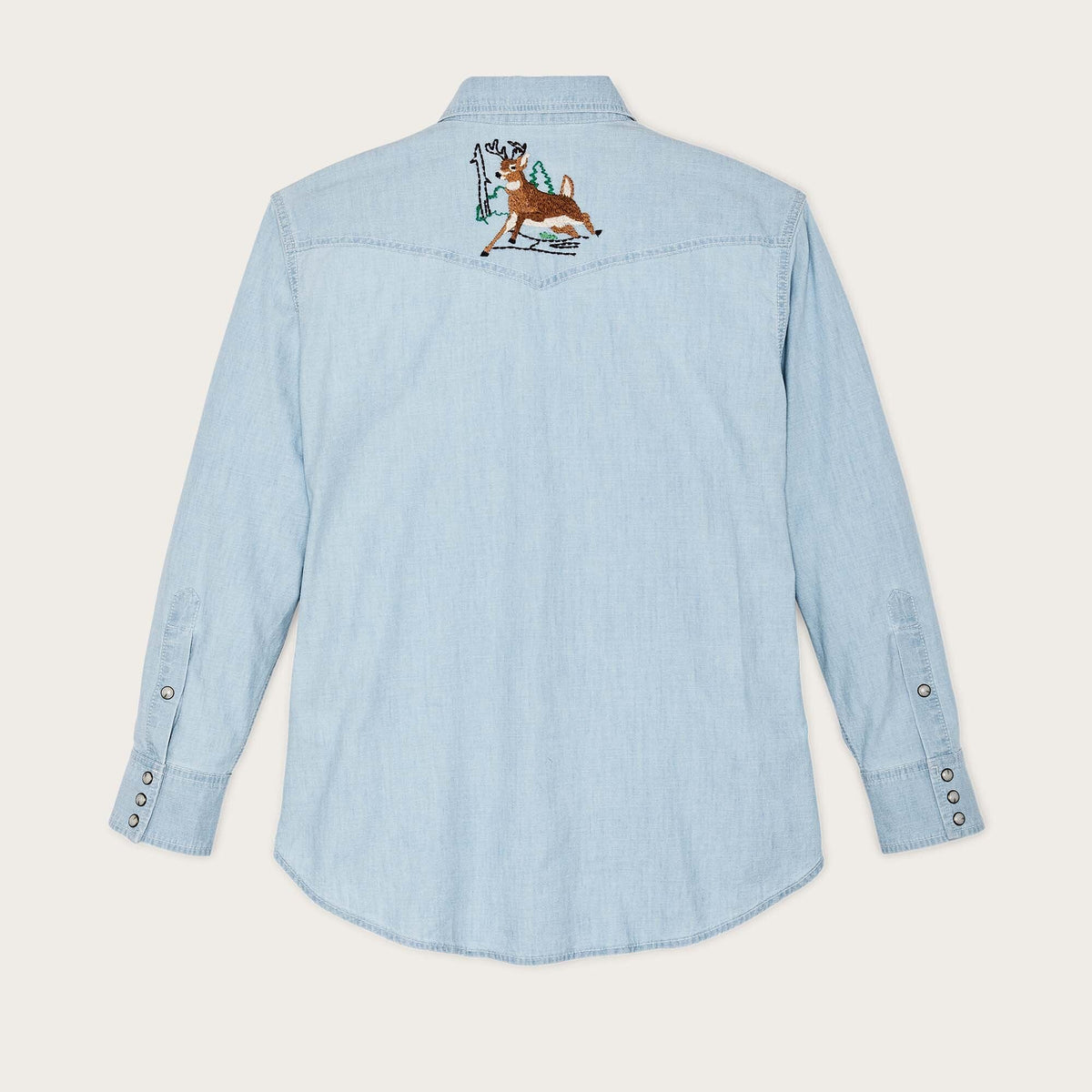 Womens Embroidered Western Shirt