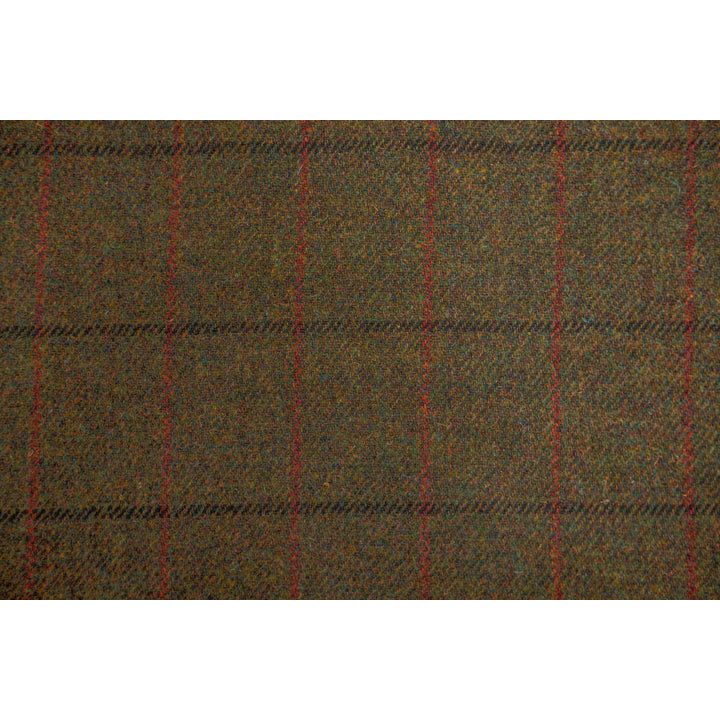 Spencer Harris Tweed Overcheck Green Keps